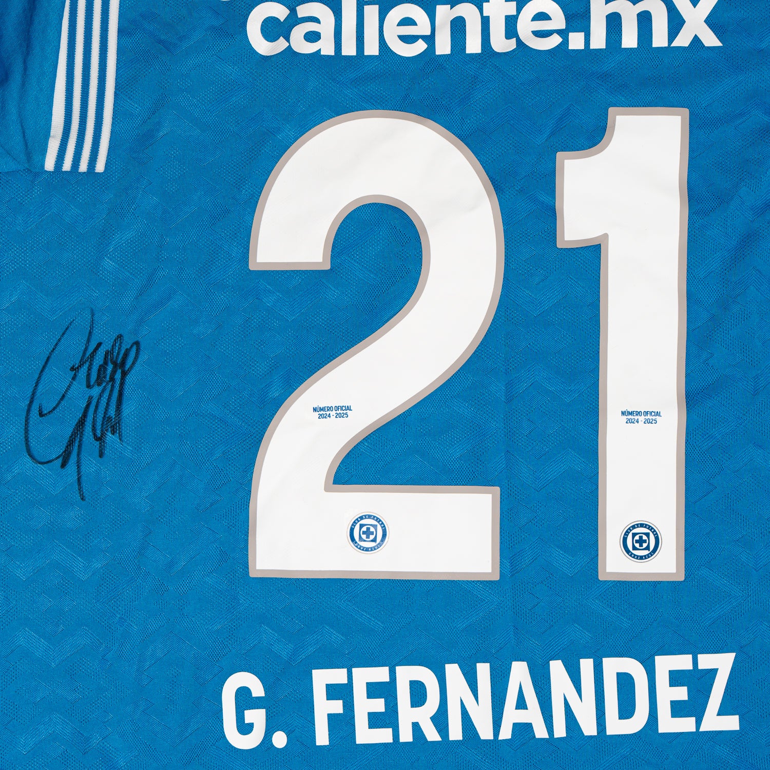 Jersey Firmado Gabriel Fernández - Cruz Azul